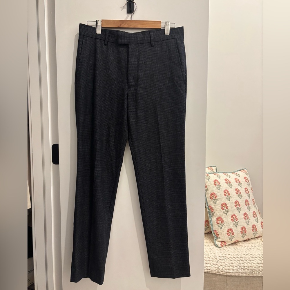 Banana Republic Men's Dress Pants - Dark Gray